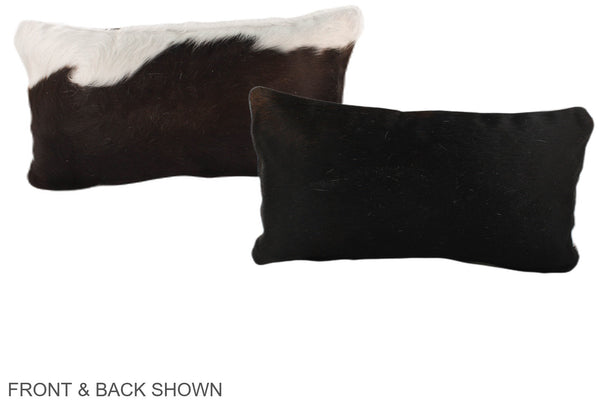 Chocolate Cowhide Pillow #A37888