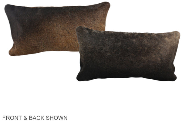 Chocolate Cowhide Pillow #A37957
