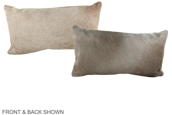 Champagne Cowhide Pillow #A37963