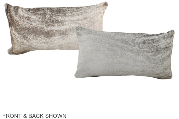 Grey Cowhide Pillow #A37966