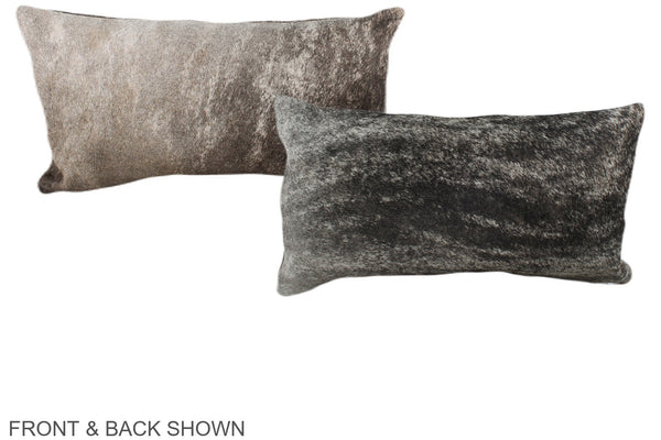 Grey Cowhide Pillow #A37976
