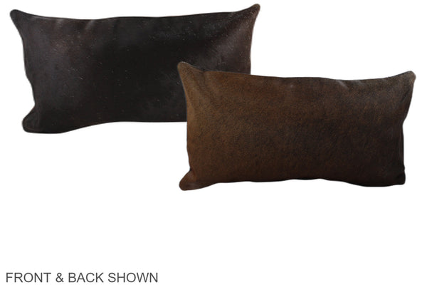 Chocolate Cowhide Pillow #A37996