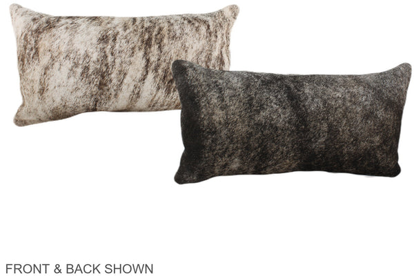 Grey Cowhide Pillow #A38001