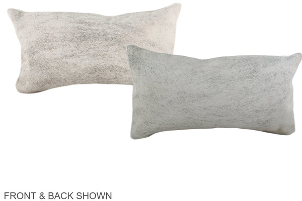 Grey Cowhide Pillow #A38012