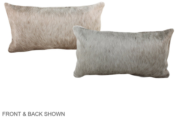 Champagne Cowhide Pillow #A38021