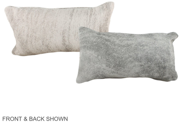 Grey Cowhide Pillow #A38050