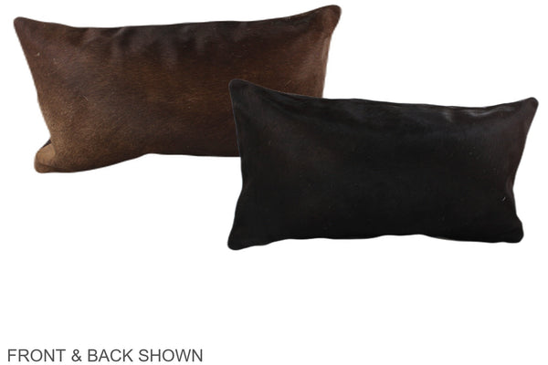 Chocolate Cowhide Pillow #A38238