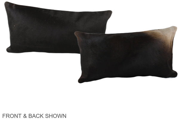 Chocolate Cowhide Pillow #A38262