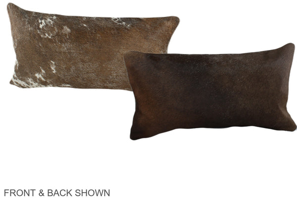 Chocolate Cowhide Pillow #A38315