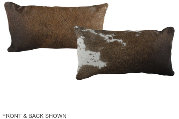 Chocolate Cowhide Pillow #A38326