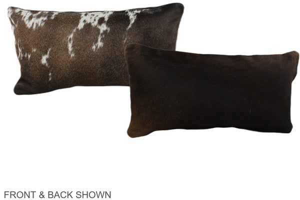 Chocolate Cowhide Pillow #A38336