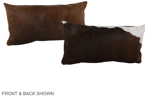 Chocolate Cowhide Pillow #A38520