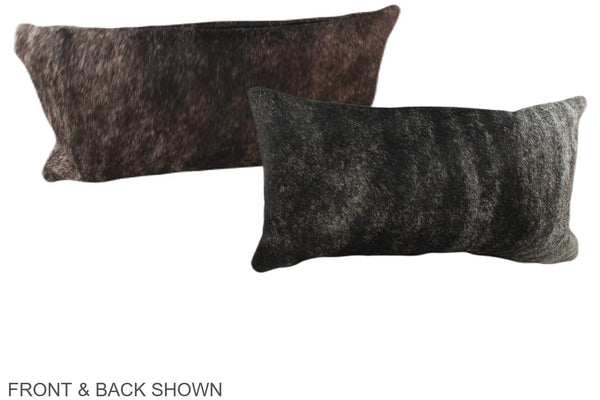 Grey Cowhide Pillow #A38542