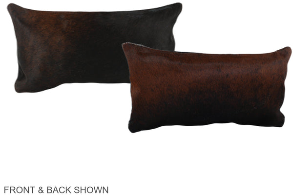 Chocolate Cowhide Pillow #A38581
