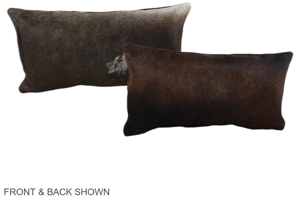 Chocolate Cowhide Pillow #A38612