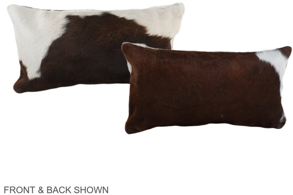 Chocolate Cowhide Pillow #A38620