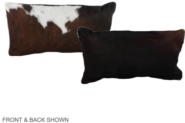Chocolate Cowhide Pillow #A38636