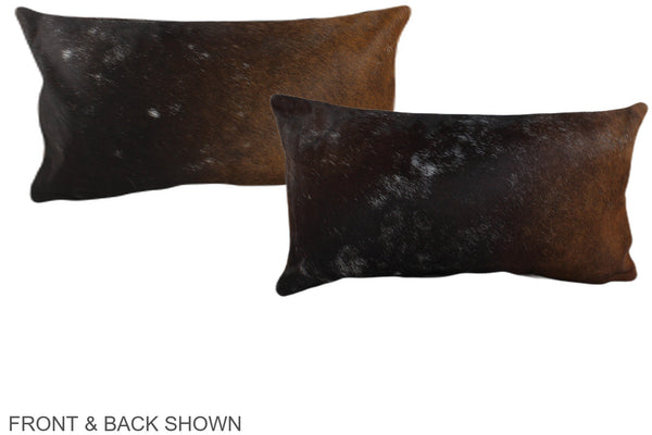 Chocolate Cowhide Pillow #A38661