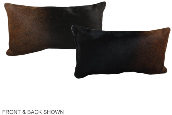 Chocolate Cowhide Pillow #A38697
