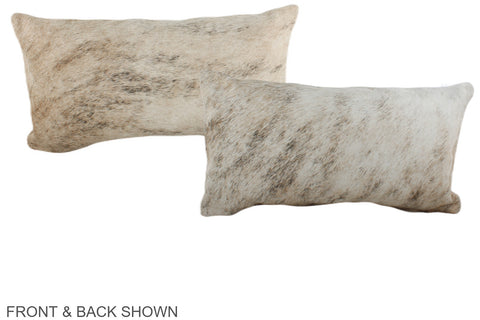 Light Brindle Cowhide Pillow #A38700