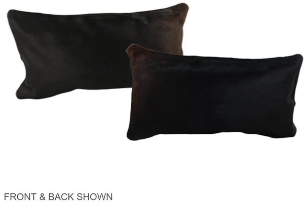 Chocolate Cowhide Pillow #A38724