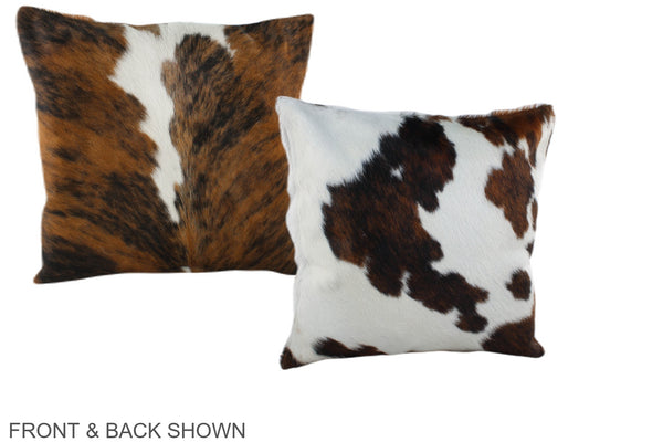 Tricolor Cowhide Pillow #A38849