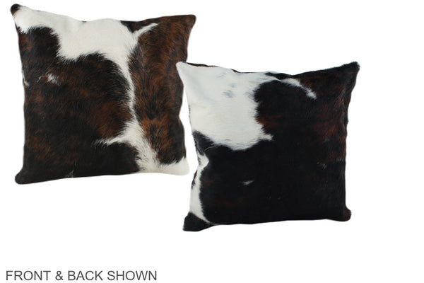 Tricolor Cowhide Pillow #A38851