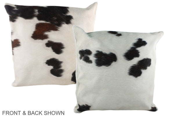 Tricolor Cowhide Pillow #A39242