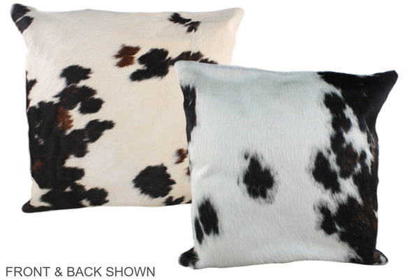 Tricolor Cowhide Pillow #A39262