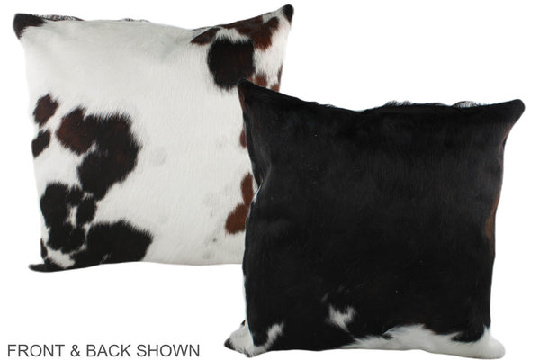 Tricolor Cowhide Pillow #A39286