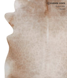 Beige Cowhide Rug #A3936