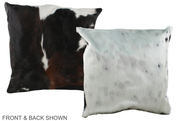 Tricolor Cowhide Pillow #A39397