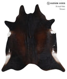 Chocolate Cowhide Rug #A3942