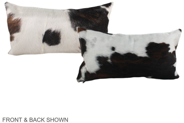 Tricolor Cowhide Pillow #A39460