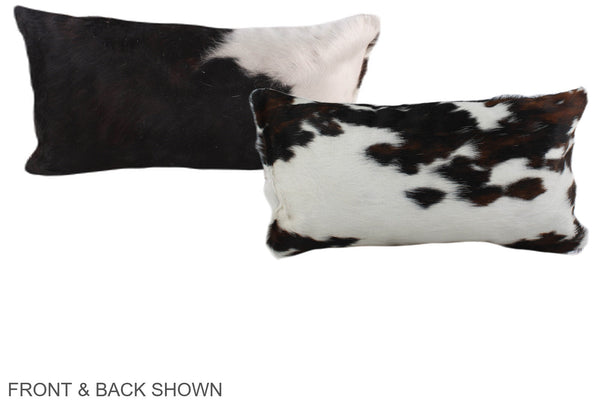 Tricolor Cowhide Pillow #A39481