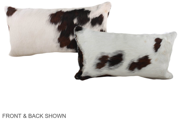 Tricolor Cowhide Pillow #A39482