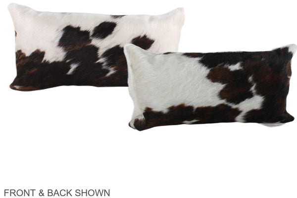Tricolor Cowhide Pillow #A39484