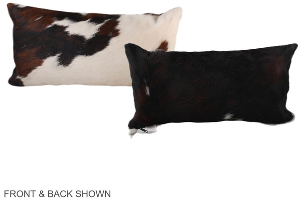 Tricolor Cowhide Pillow #A39497