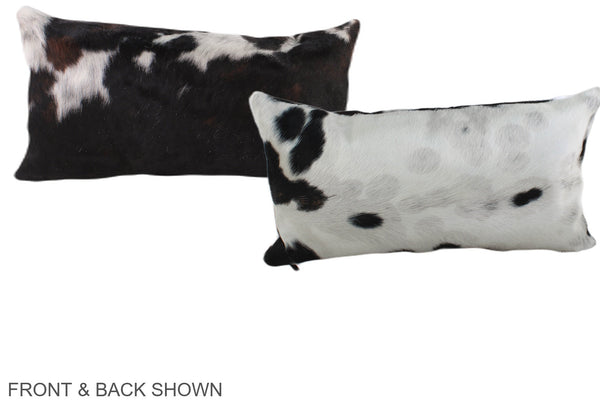 Tricolor Cowhide Pillow #A39505