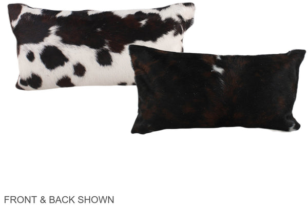 Tricolor Cowhide Pillow #A39506