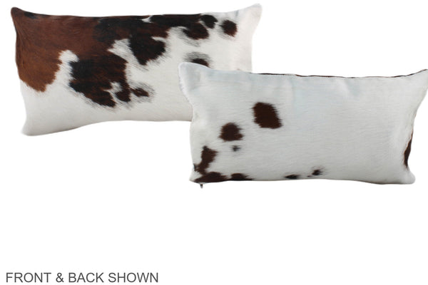 Tricolor Cowhide Pillow #A39520