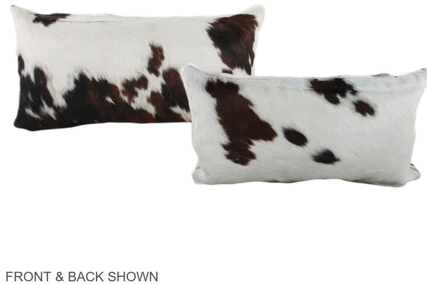 Tricolor Cowhide Pillow #A39531