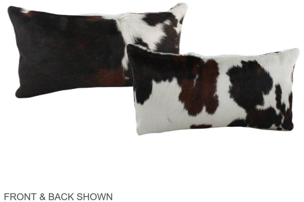 Tricolor Cowhide Pillow #A39538