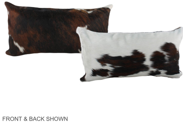 Tricolor Cowhide Pillow #A39553