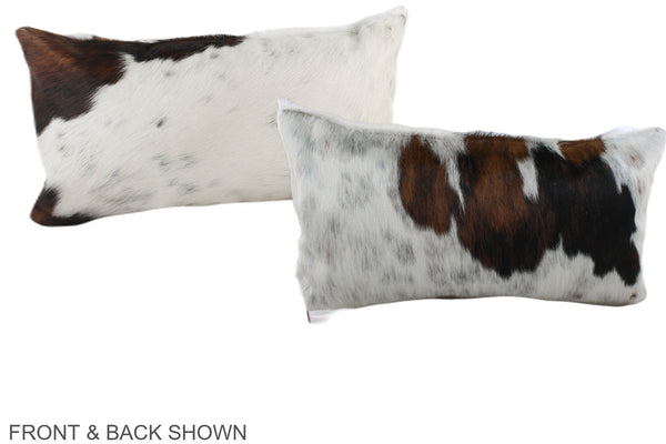 Tricolor Cowhide Pillow #A39558