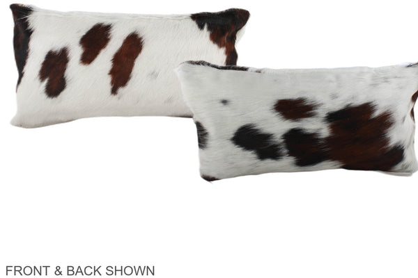 Tricolor Cowhide Pillow #A39578