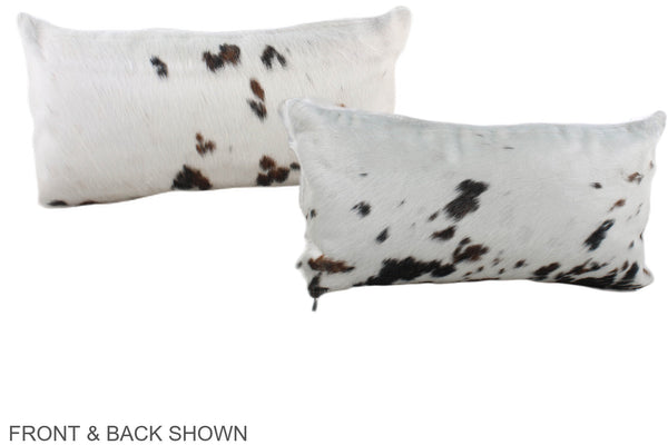 Tricolor Cowhide Pillow #A39579