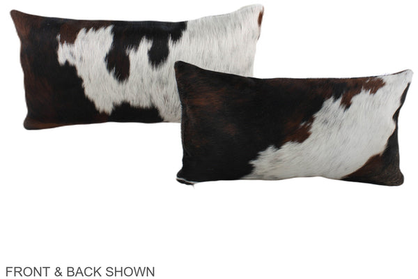Tricolor Cowhide Pillow #A39601