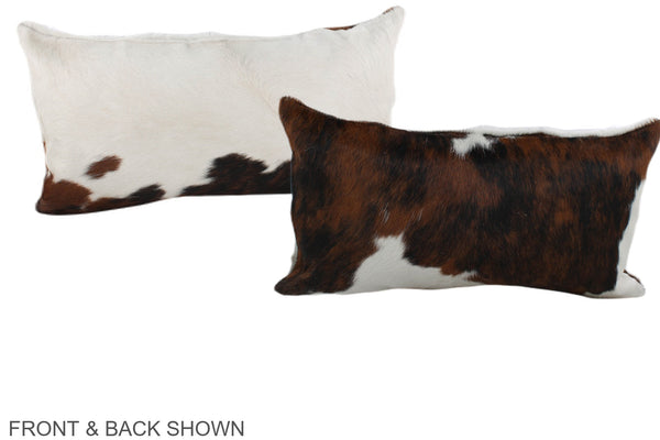 Tricolor Cowhide Pillow #A39637