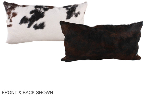 Tricolor Cowhide Pillow #A39650